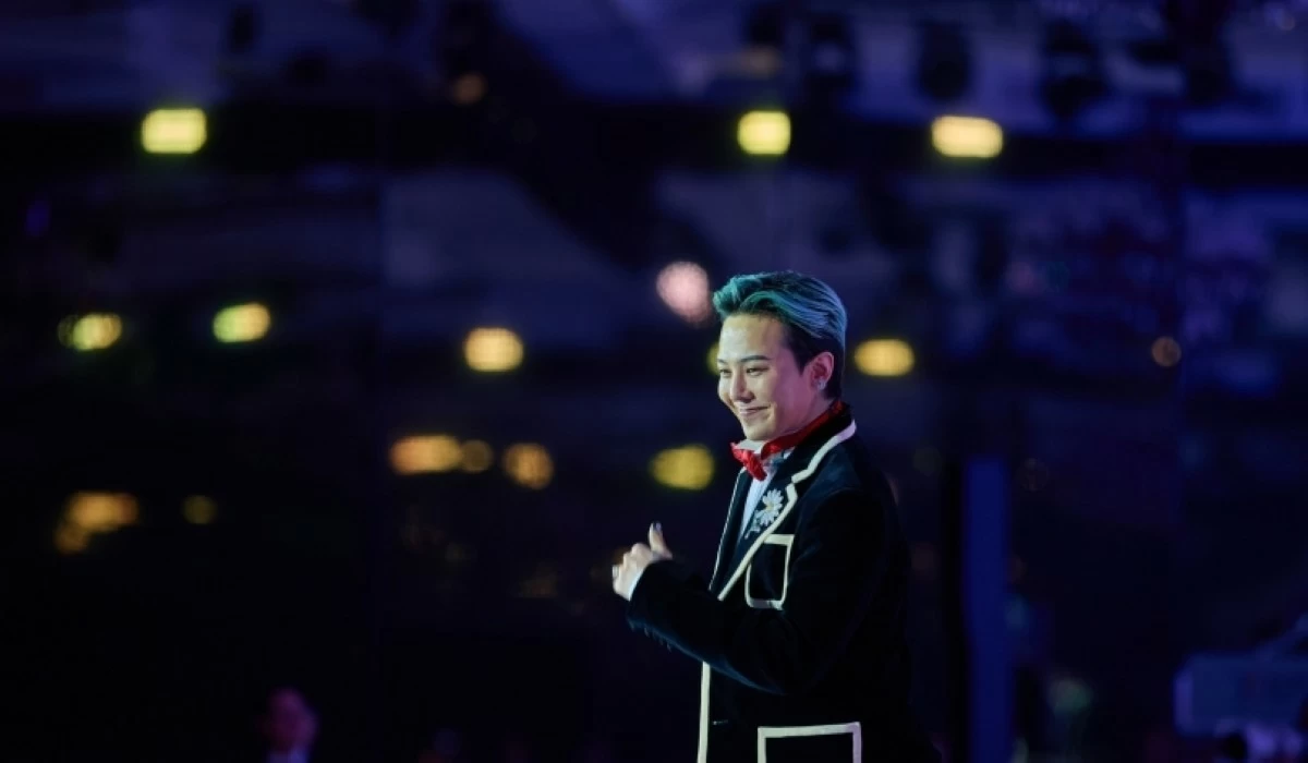 G-Dragon at the APEC Economic Leaders' Gala   on Oct. 31 in Gyeongju, South Korea (Photo from the website of the Office of the Presidentof South Korea) 

