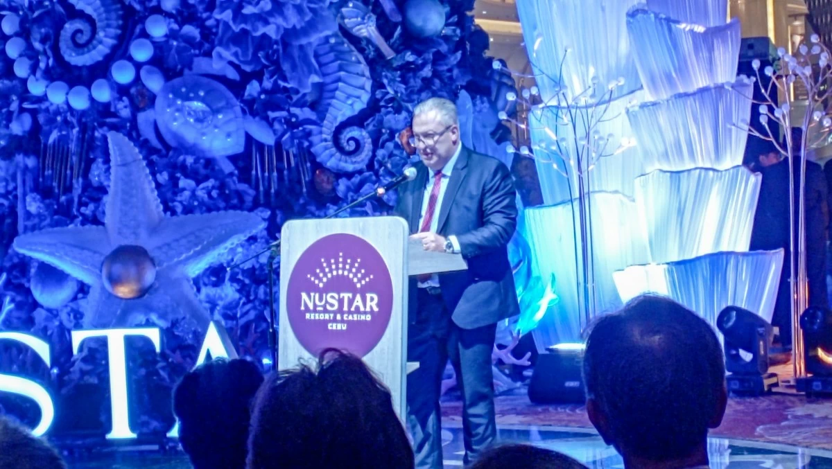 NUSTAR Resort and Casino Cebu COO Sean Knights