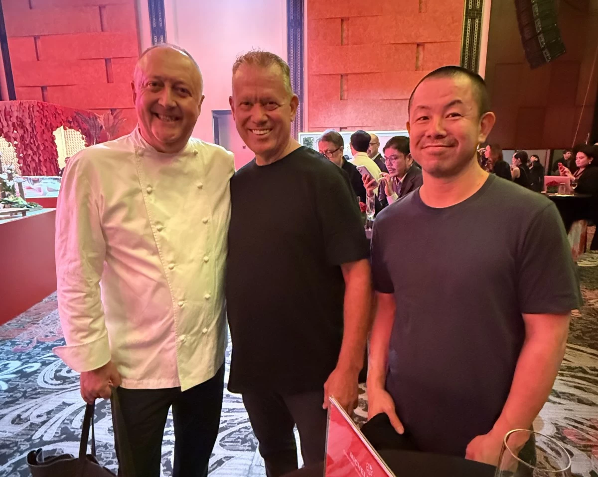 Colin Macay (Blackbird & Sala), Walter Manzke (WildFlour), and Kei Takahashi (Kei Maki)