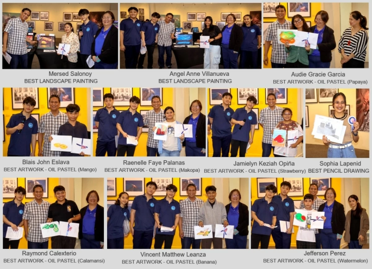 DEAFinitely Creative Art Workshop special awards (Photos courtesy of Jayzel Mirandilla)