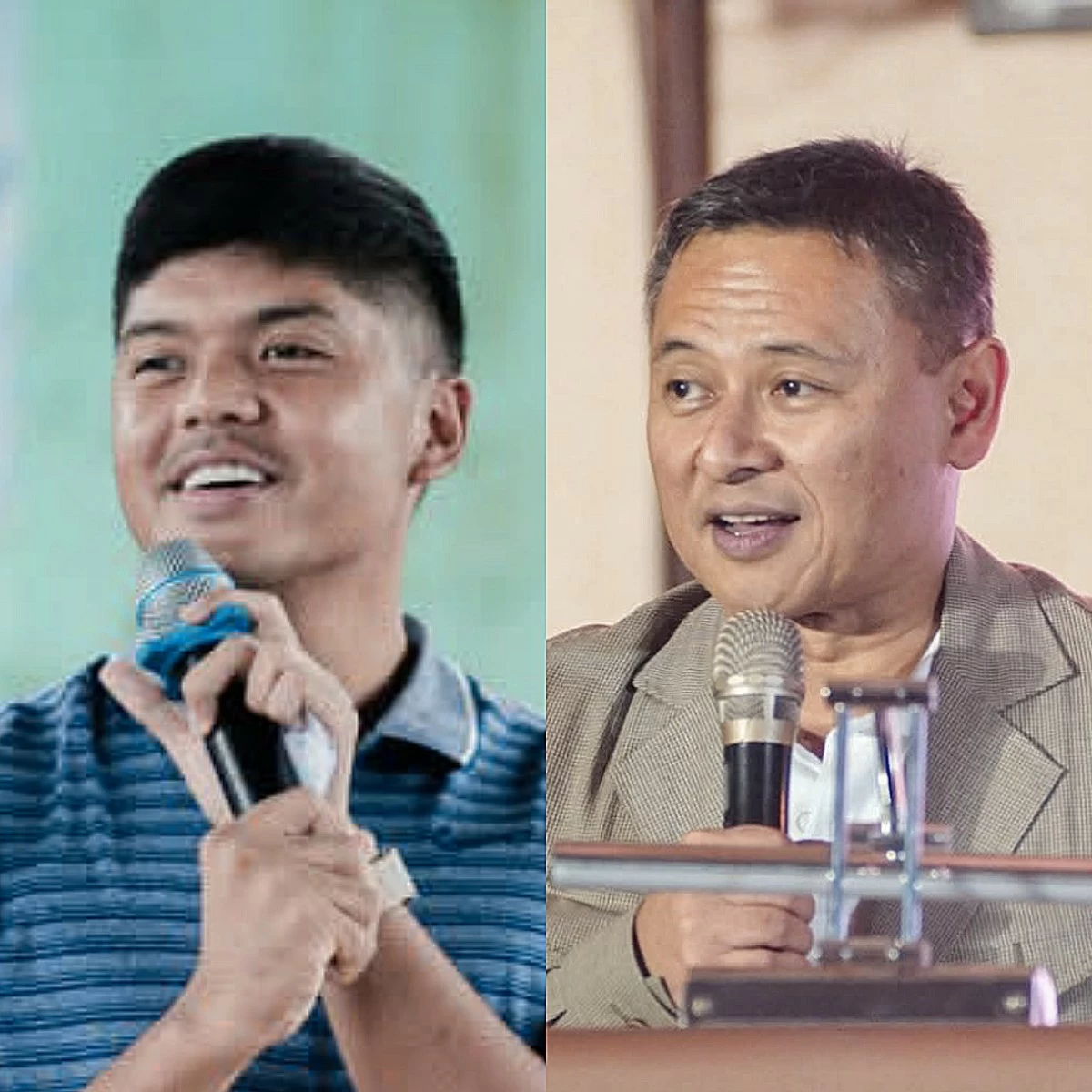 Camarines Sur 2nd district Rep. Luigi Villafuerte (left), DepEd Secretary Sonny Angara (Facebook)