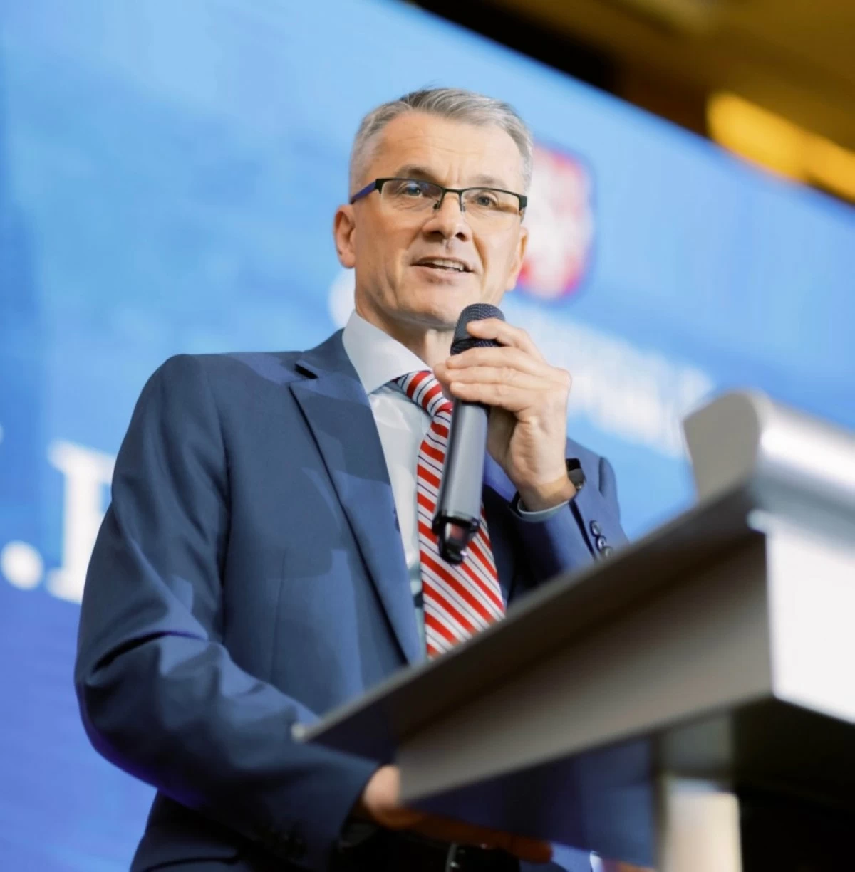 H.E. Ambassador Karel Hejč of the Embassy of the Czech Republic delivers his welcome message