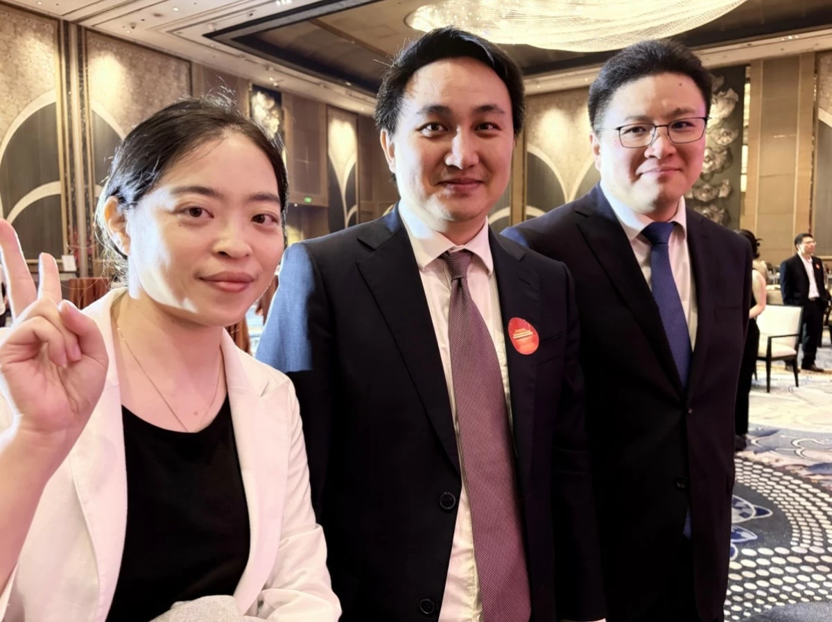 Chinese Embassy Hardworking trio Jenny Ye, Director Wei Guo, and Counsellor JI Lingpeng Ph.D