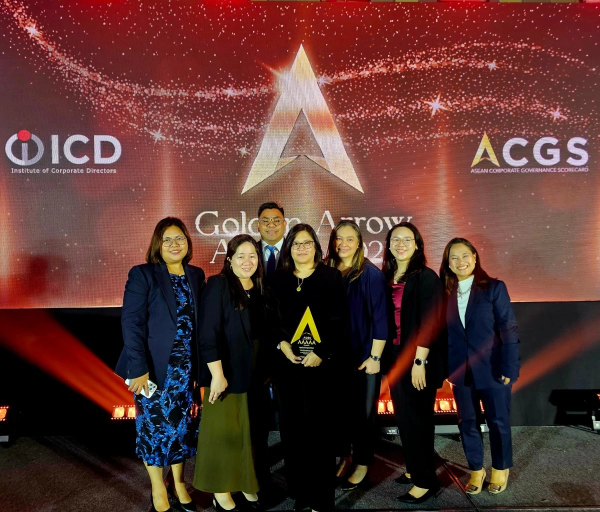 Ayala Corp. wins 5 Golden Arrow Awards, highest honor for good governance