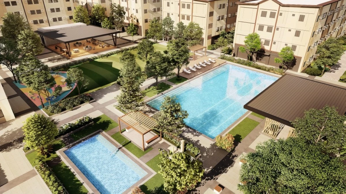 Turf amenity area (Artist's perspective)