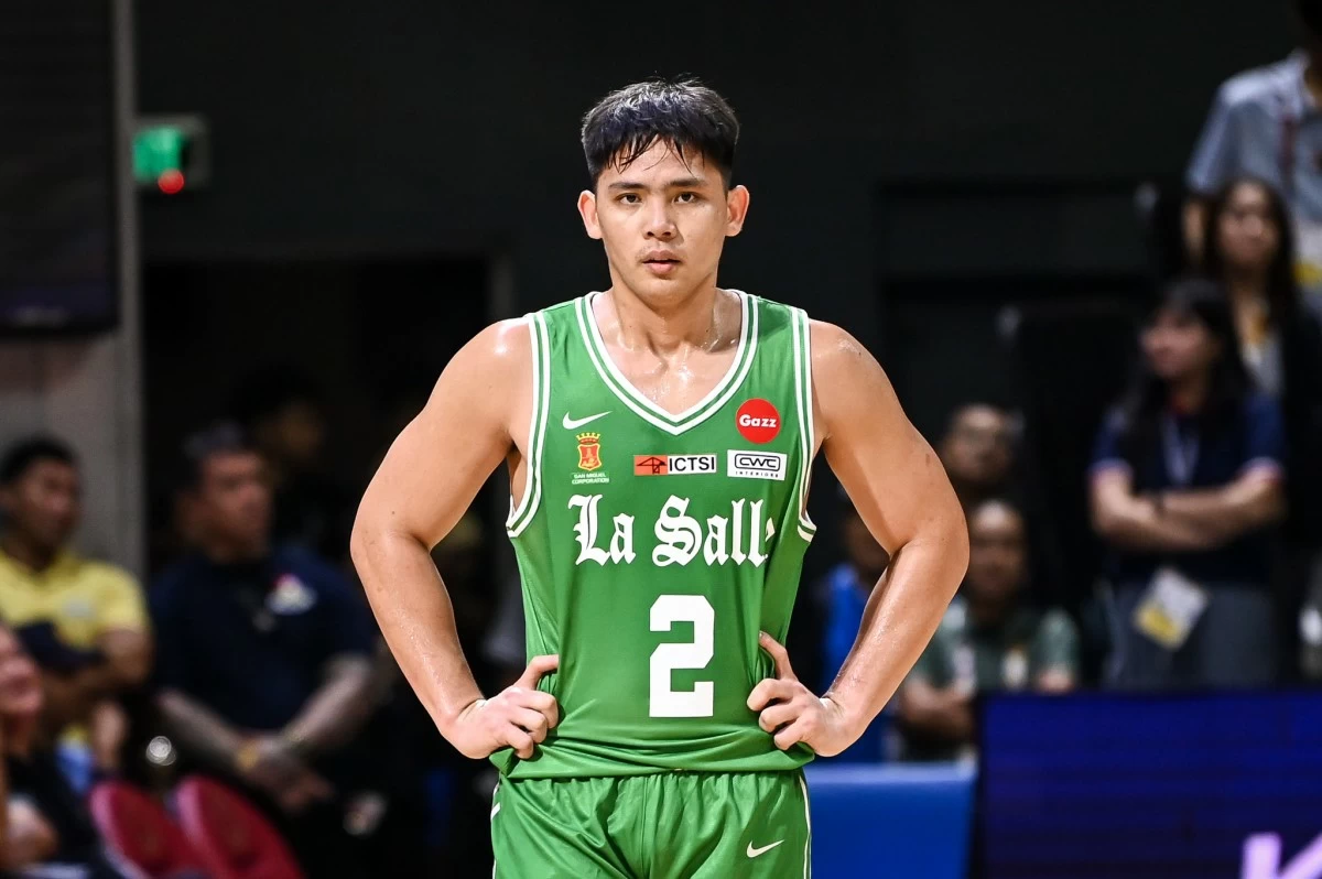 La Salle's Vhoris Marasigan is meted with a one-game suspension. (UAAP Media)