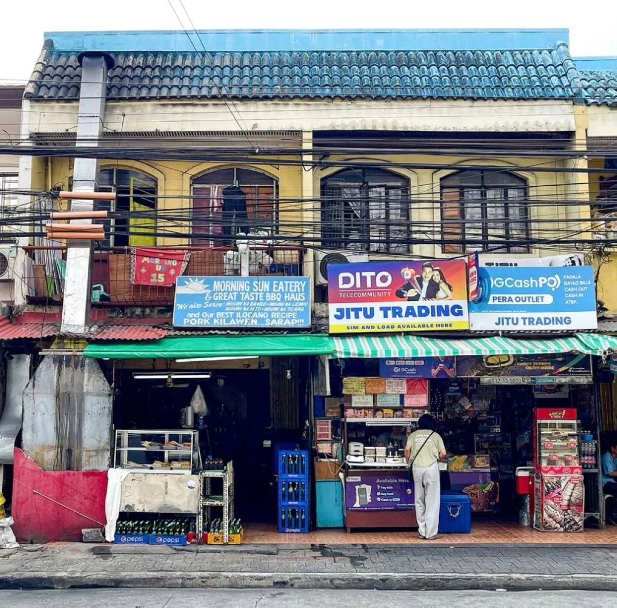 HUMBLE GLORY The unassuming facade of Morning Sun Eatery in Project 4, Quezon City, one of the Bib Gourmand awardees in the inaugural Michelin Guide Philippines 2026, recognized for its honest Ilocano flavors and everyday charm