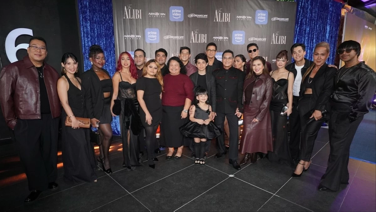 The cast of 'The Alibi'