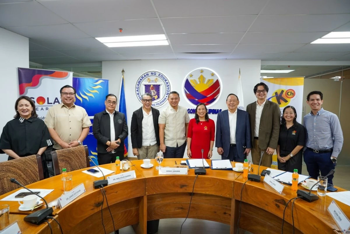 The Department of Education (DepEd) has partnered with the Knowledge Channel Foundation and Solar Pictures to revitalize DepEd TV, strengthening broadcast-based learning and ensuring education continuity for students in remote and disaster-affected areas. (DepEd photo) 