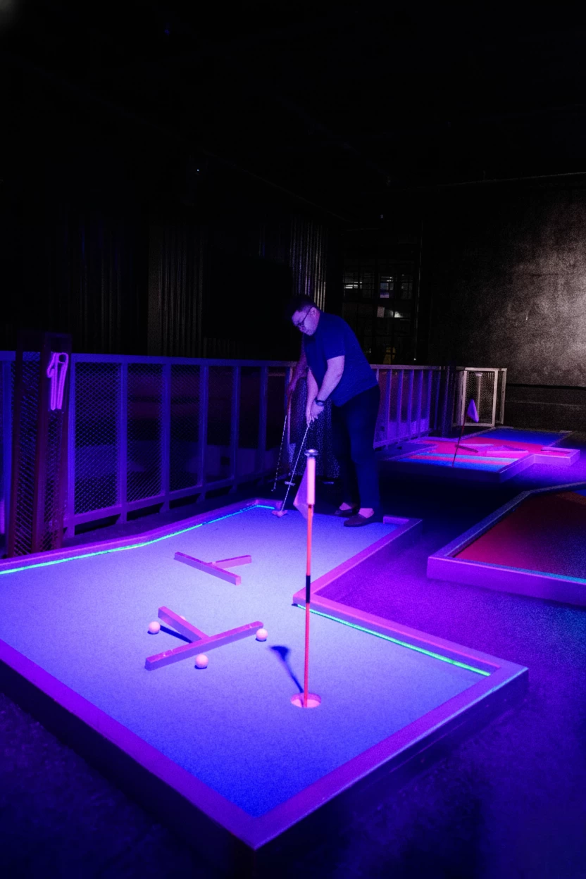 The author shooting; accuracy is a state of mind