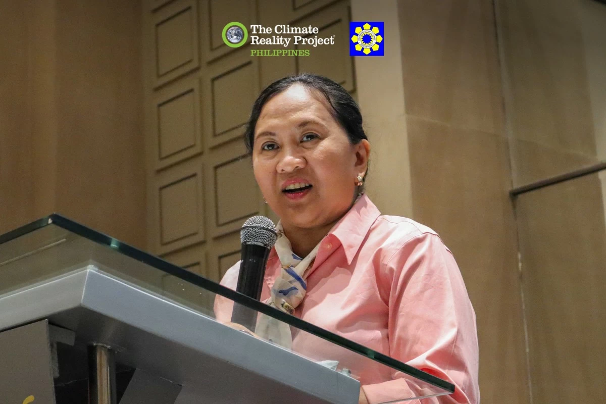 The Department of Energy - Renewable Energy Management Bureau’s Director IV, Marissa Cerezo talks about the department’s partnership with Climate Reality Philippines to promote RE.