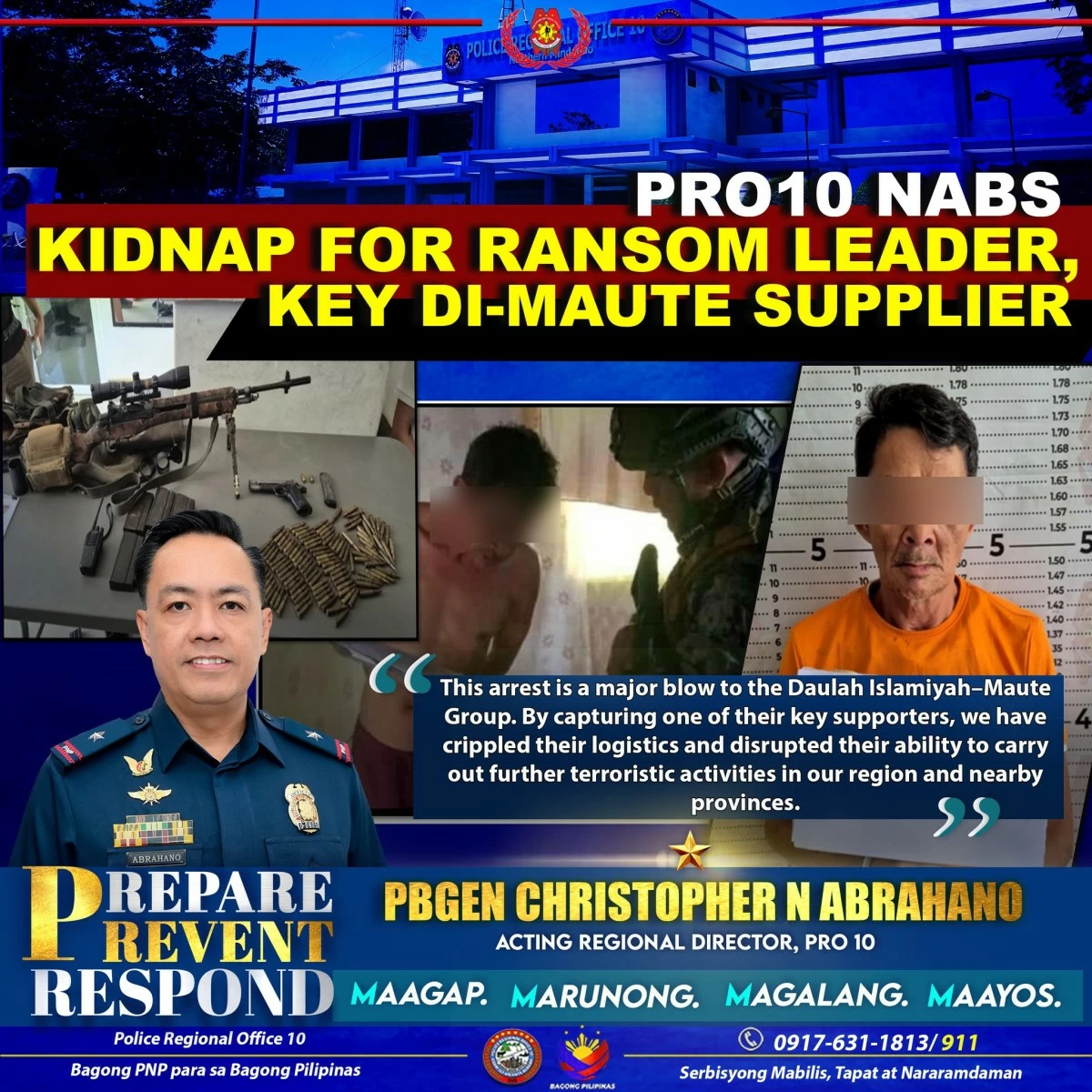 Dawlah Islamiyah-Maute Group supporter nabbed