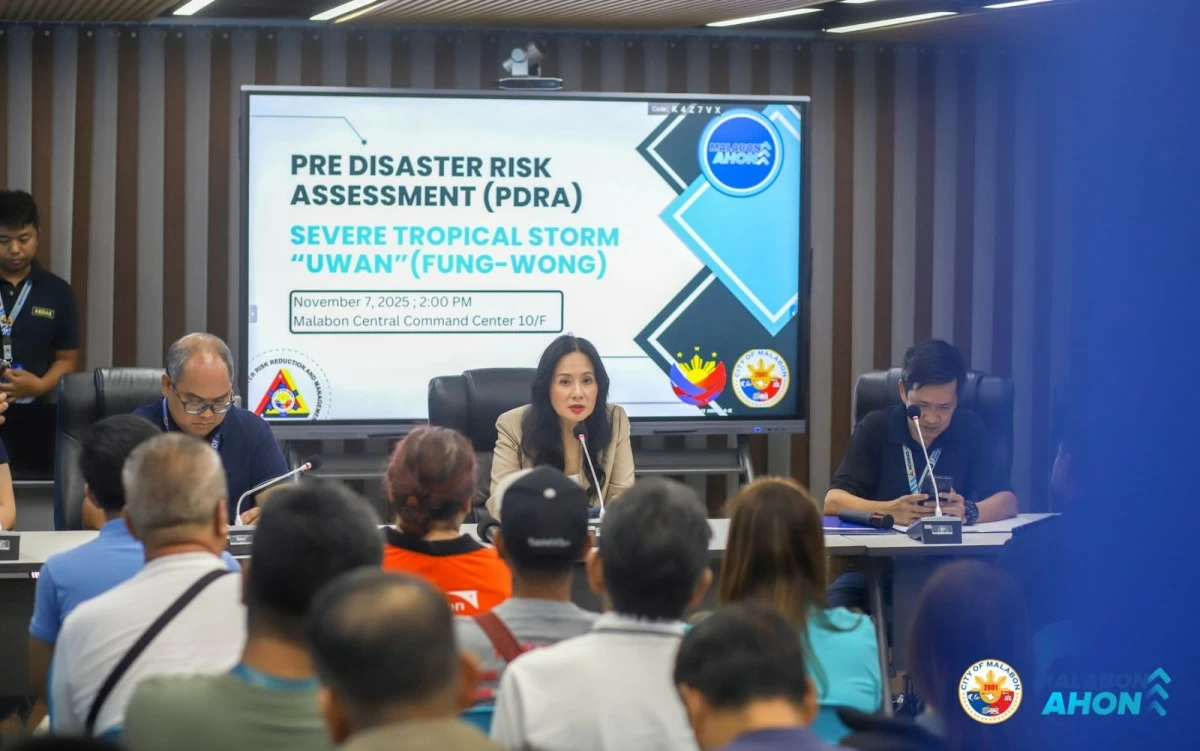 Malabon LGU on alert for possible effects of storm 'Uwan'