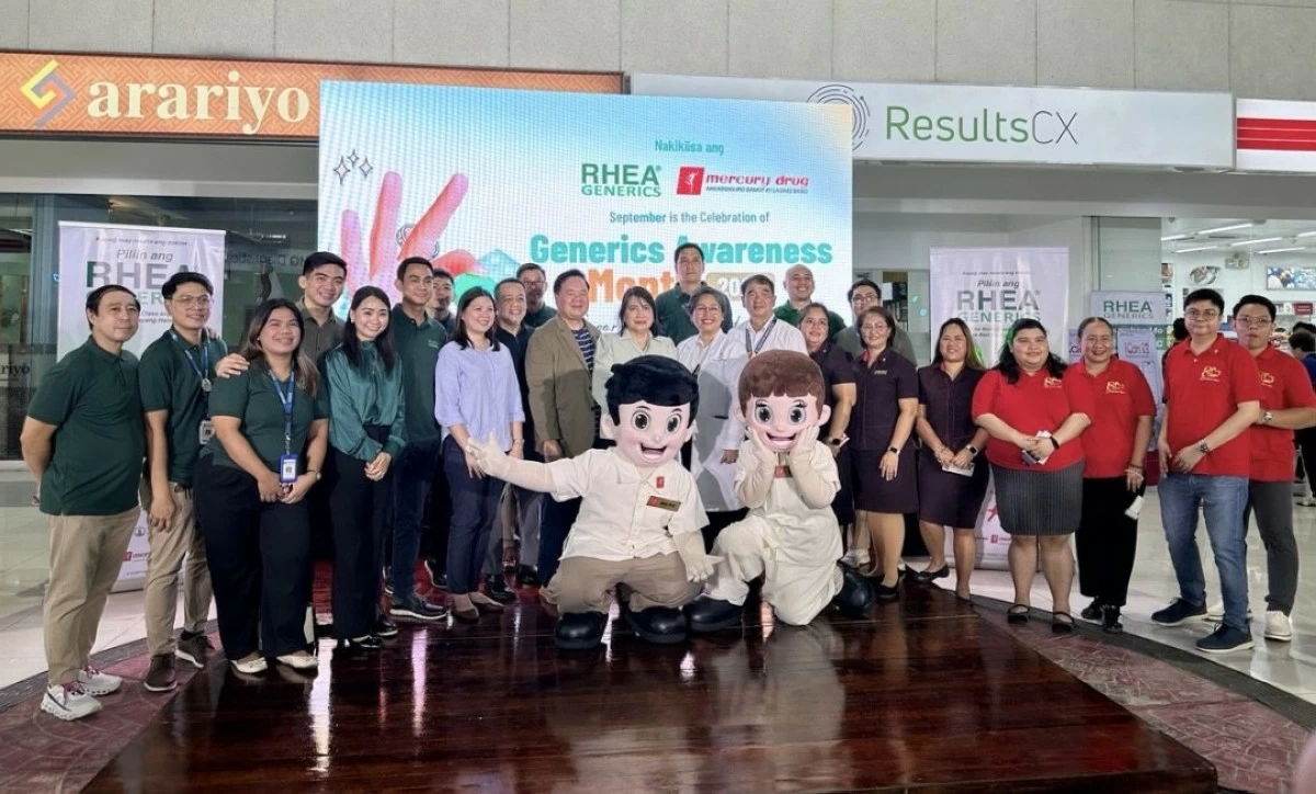RHEA Generics Supports Generics Awareness Month with DOH and Mercury Drug