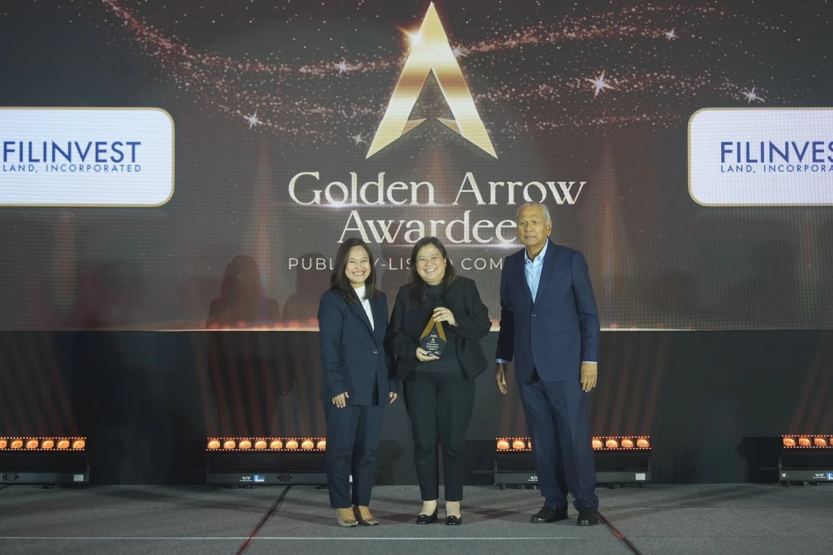 Filinvest Land earns fourth consecutive Golden Arrow for governance excellence