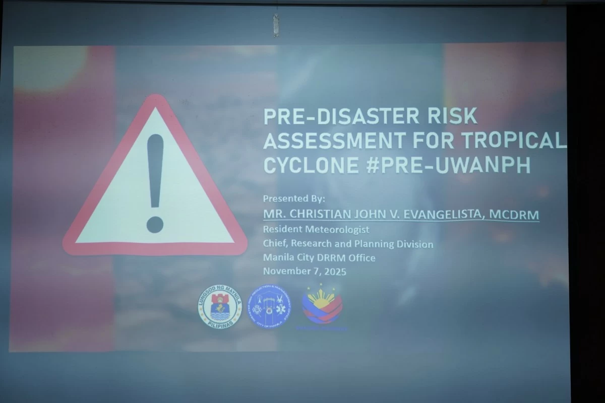 Manila prepares evacuation centers, relief ops ahead of TS Uwan