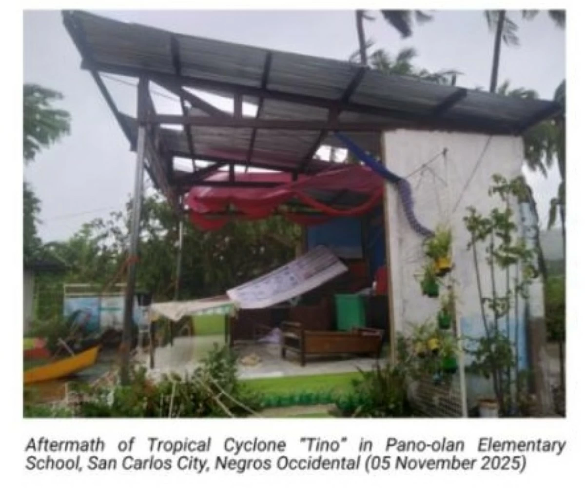 P1.86 billion needed for school repairs after 'Tino', shearline damage hundreds of classrooms --- DepEd