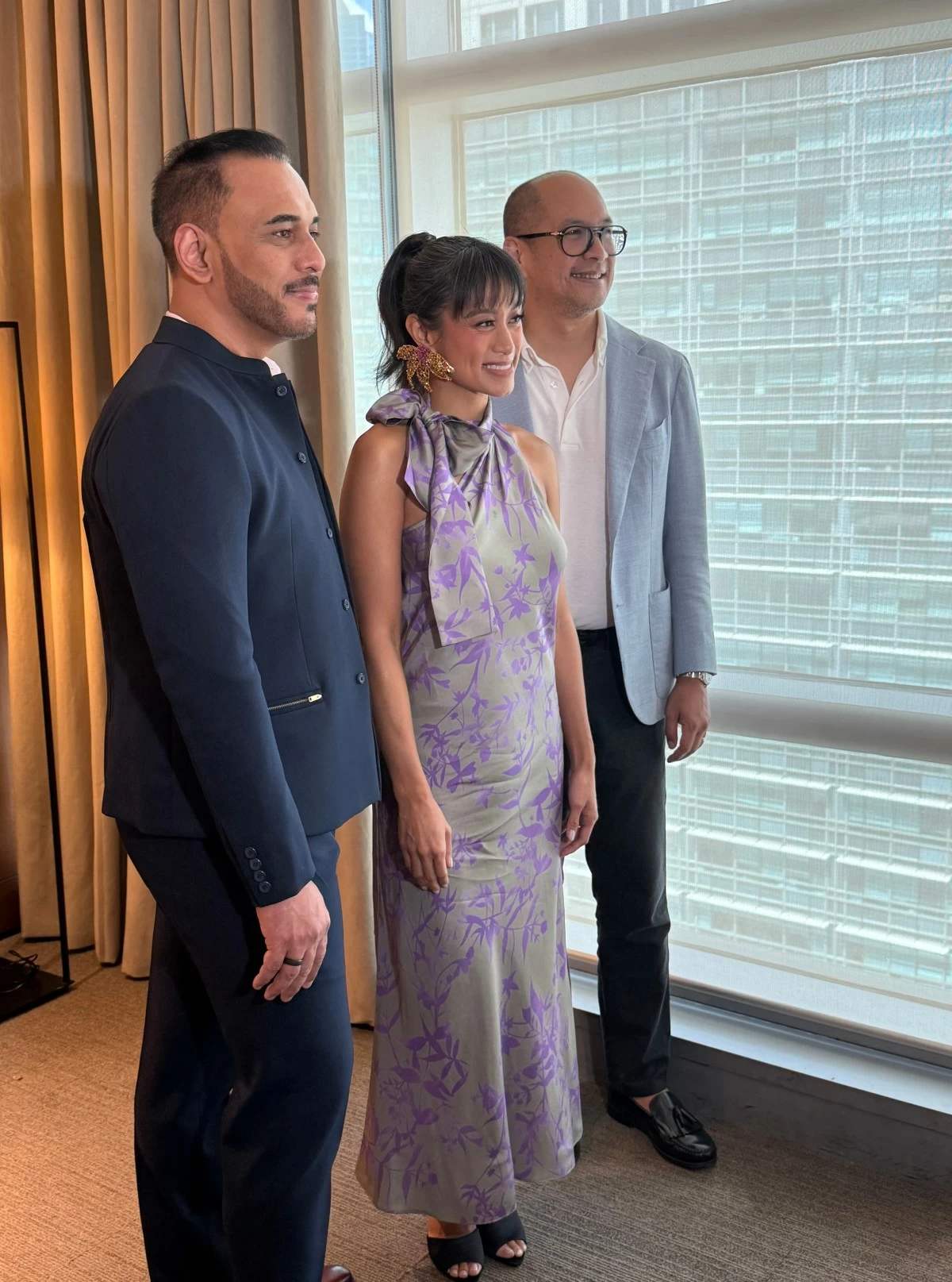 Chris Mohnani, Karla Puno-Garcia, and Hans Lopez-Vito.