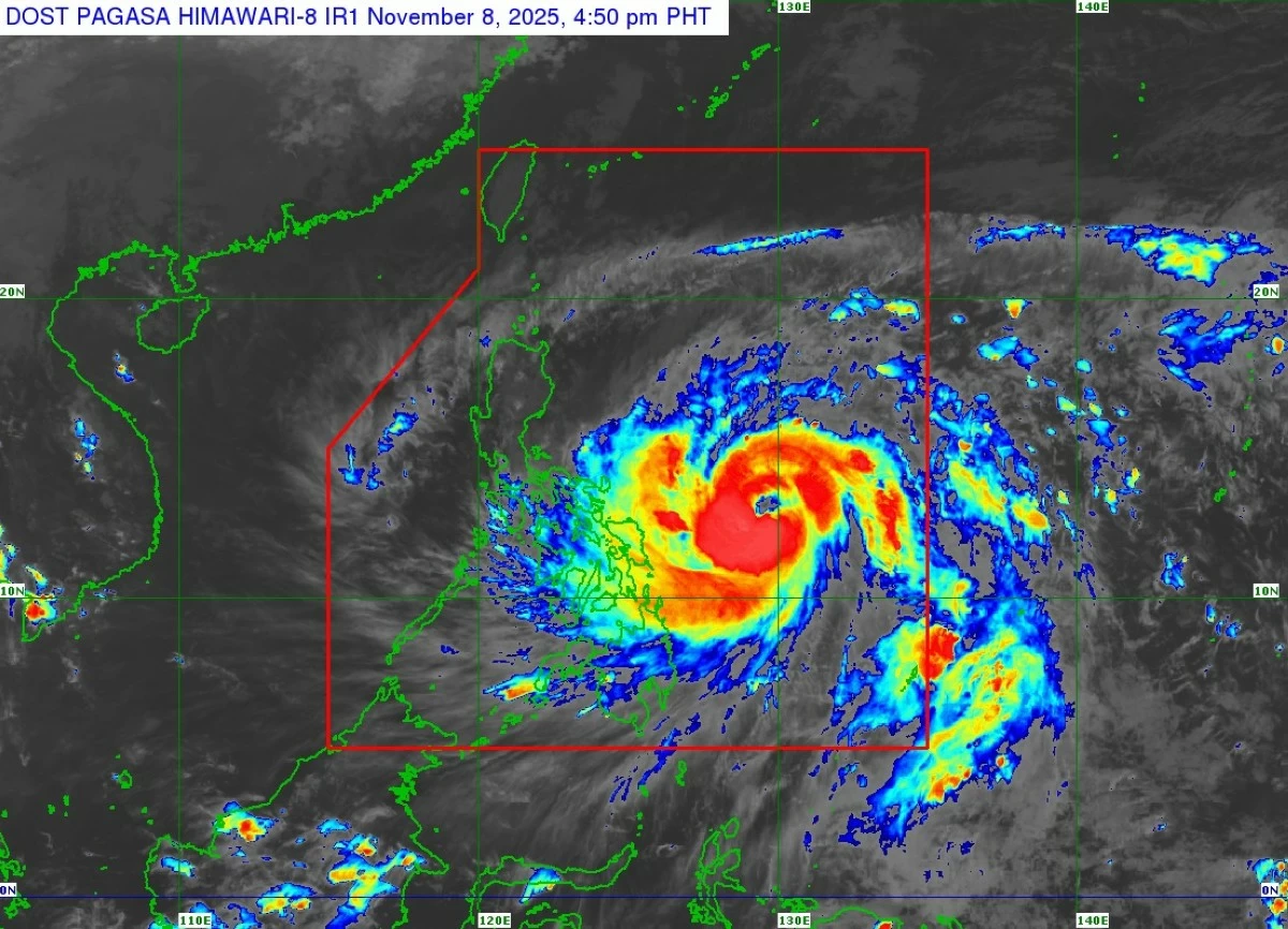PAGASA raises Signal No. 3 in 5 areas as 'Uwan' rapidly intensifies near Bicol