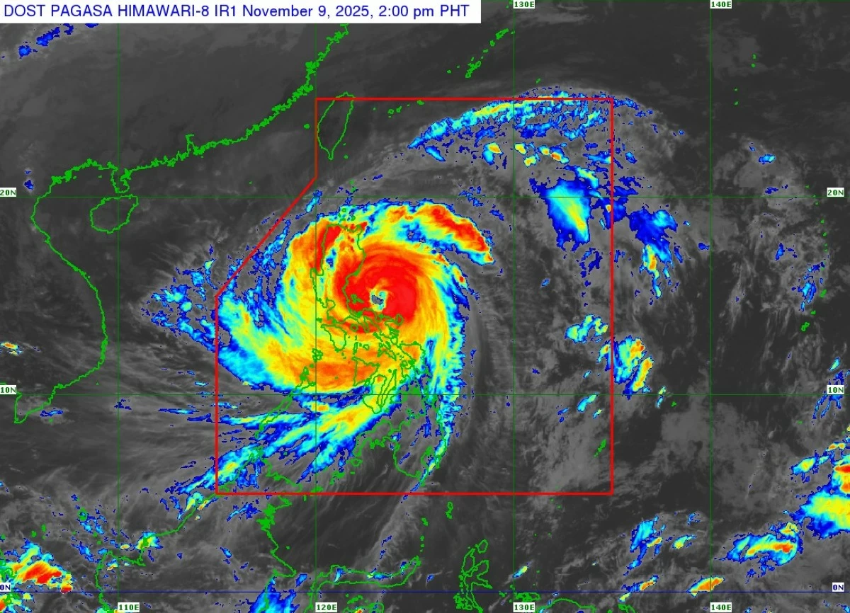 8 areas under Signal No. 5 as 'Uwan' barrels toward Luzon
