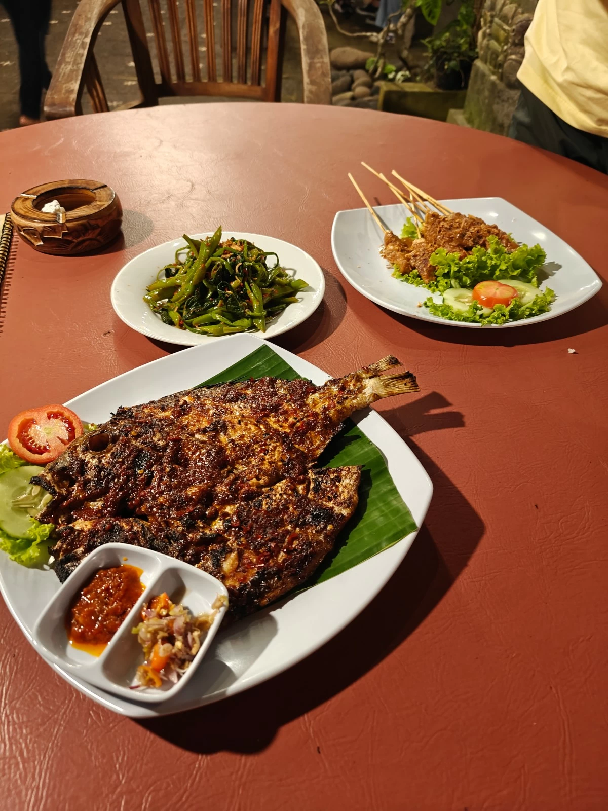 Grilled eats at Warung Made restaurant