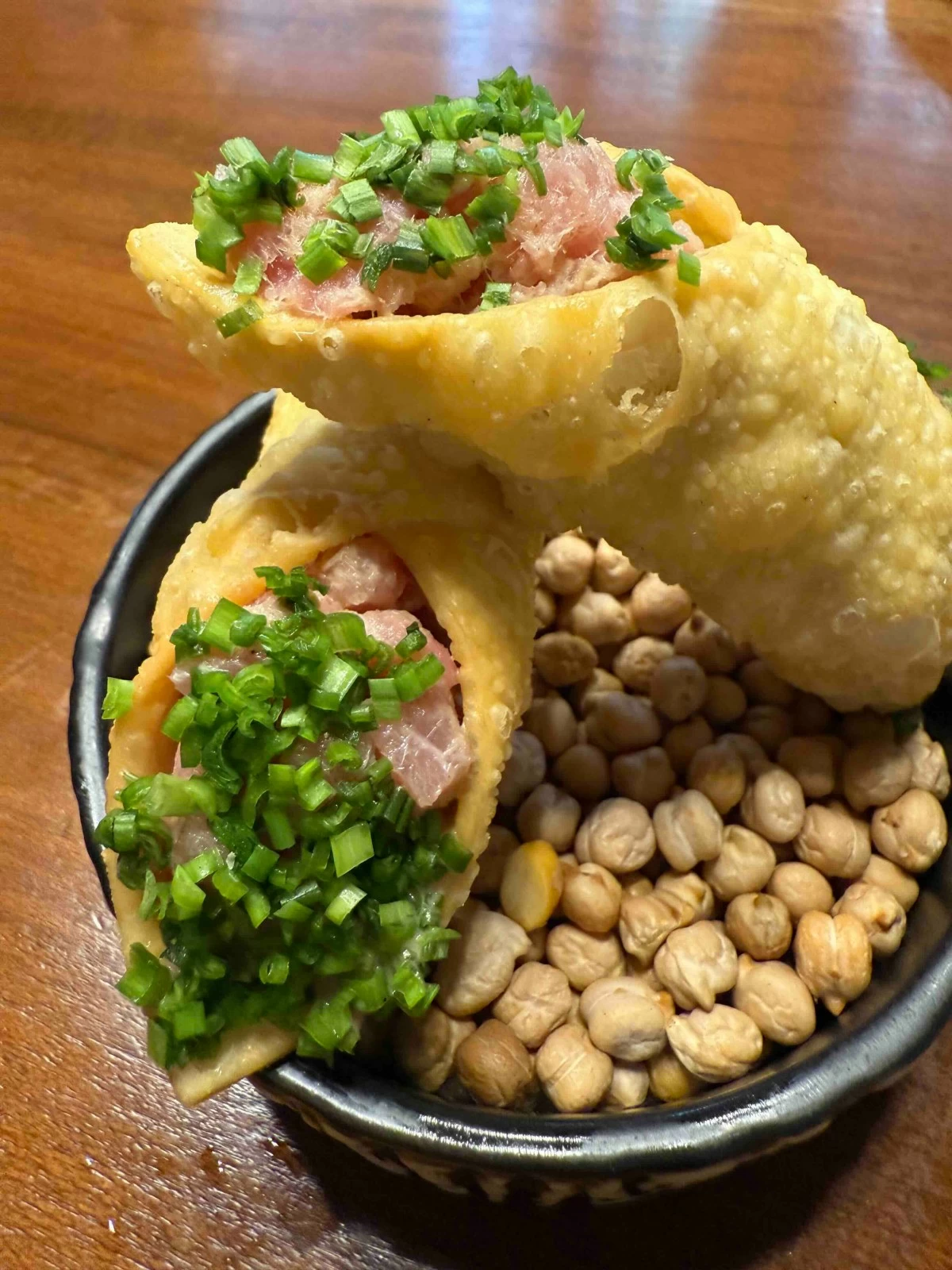 Cannoli Tuna Tartare