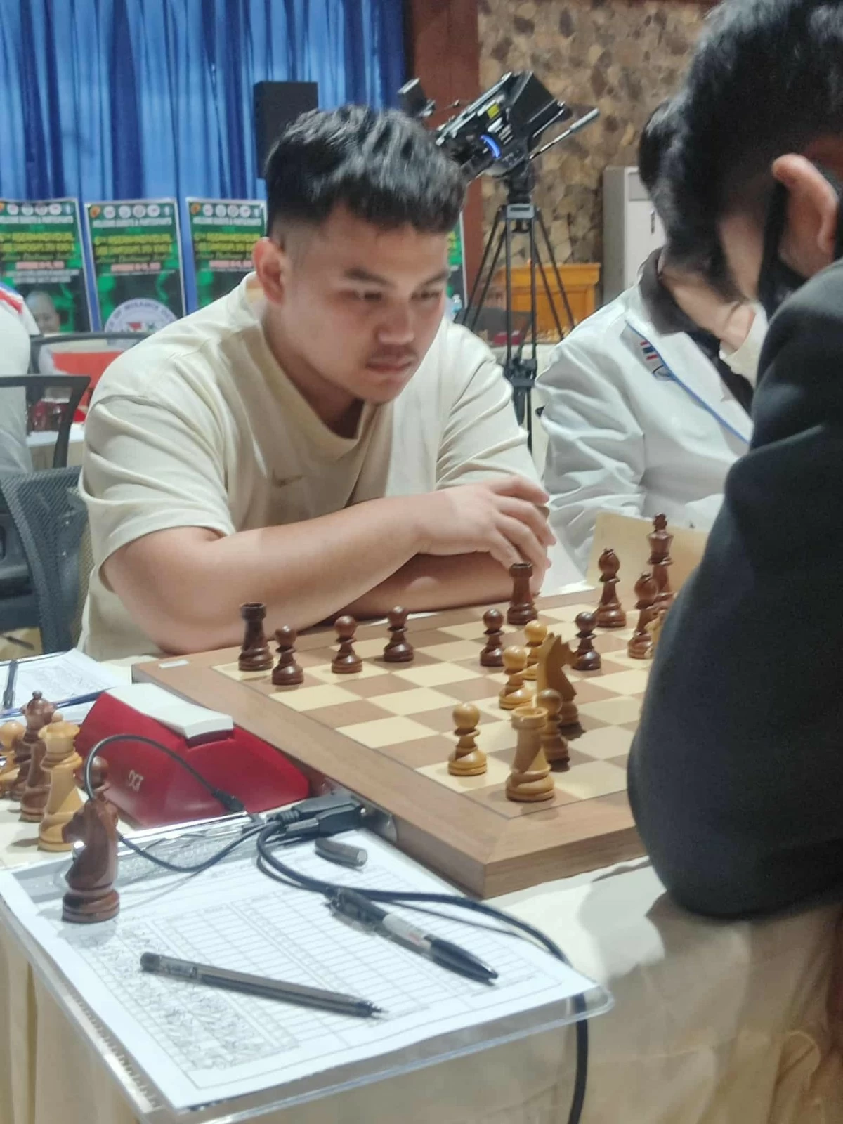 FIDE Master Alekhine Nouri.