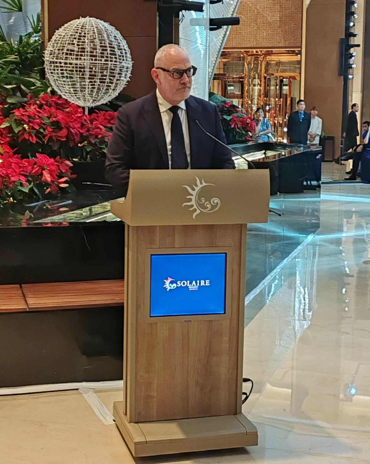 Solaire Resort North Chief Operating Officer Damian Quayle