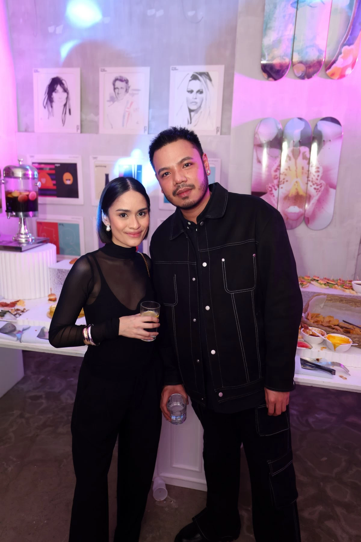 Janine Recto and Patrick Ty