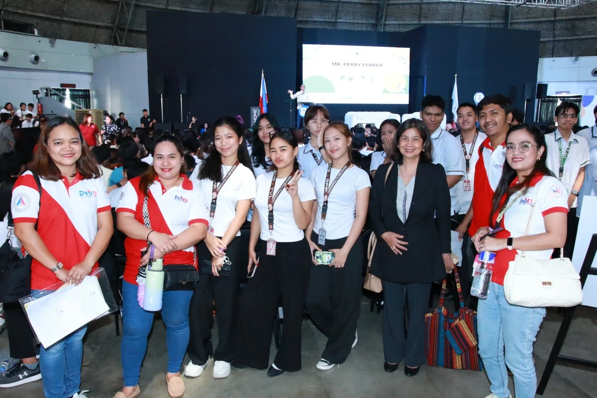 Interactive booths from DICT and private partners let students explore future career paths and digital upskilling opportunities