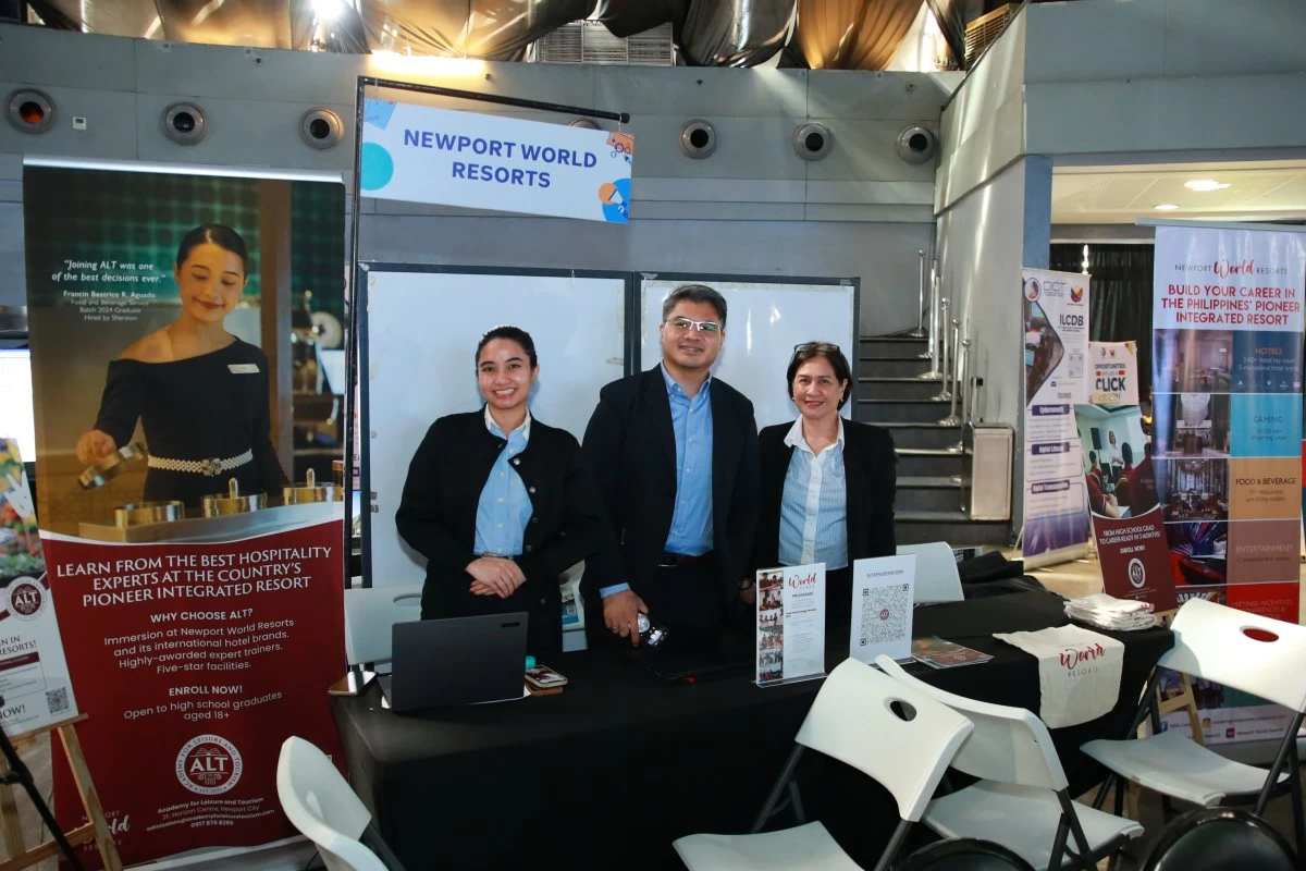 Interactive booths from DICT and private partners let students explore future career paths and digital upskilling opportunities