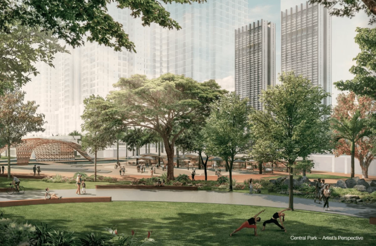 Parklinks Central Park (Artist's perspective)