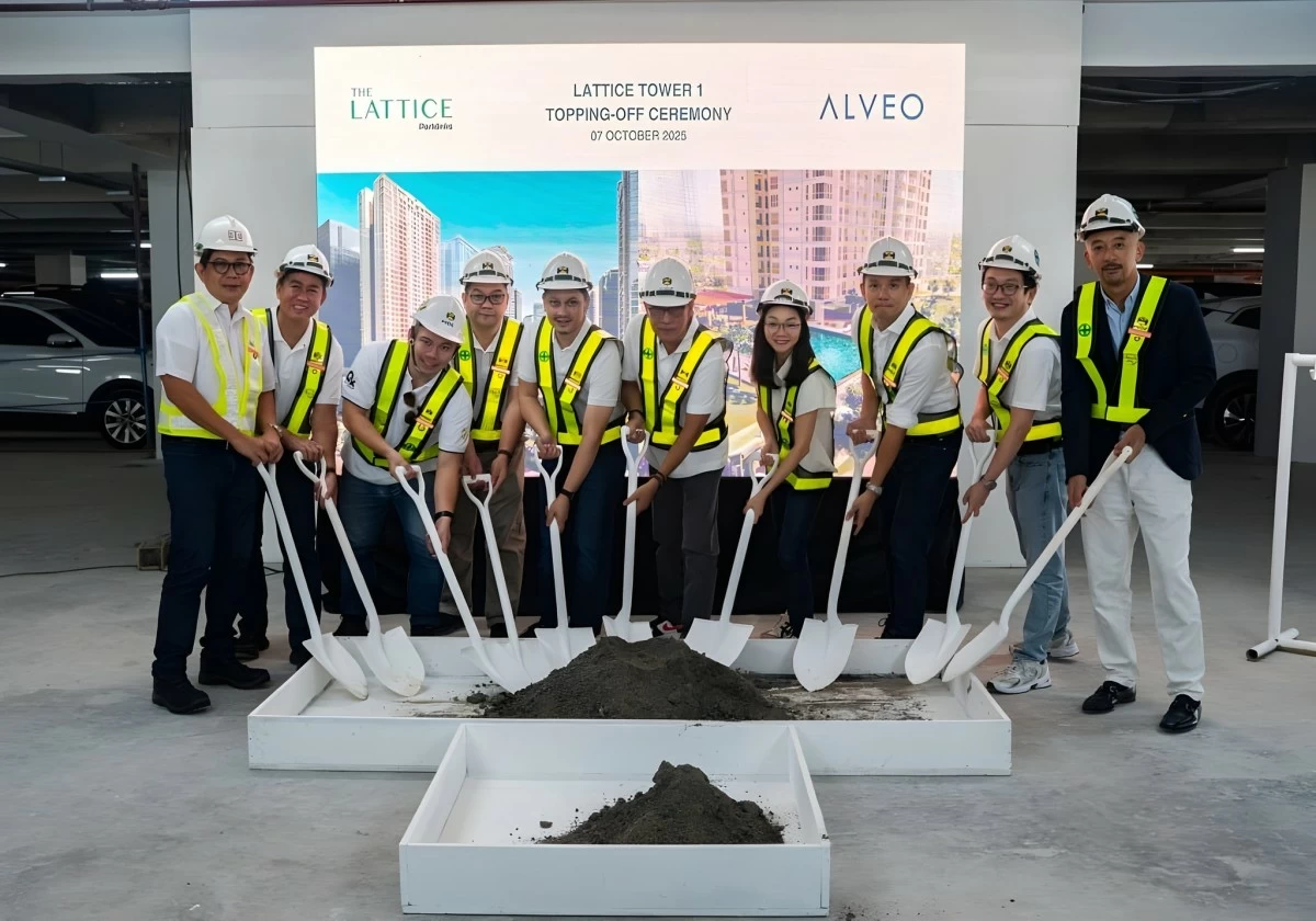 Senen Salvacion, president of Design Coordinates, Inc.; Engr. Edwin Magsalansan, senior vice president of Sy2; Loreto Paz, project manager of Makati Development Corporation; Gibson Ganzon, project director of Ayala Land Inc.; Len Marzo, assistant vice president of Visionarch - Visionary Architecture Inc.; Basil Pelaez, chief financial officer of Eton Properties; Carissa Feria-Darre, project development group head of Ayala Land Premium residential business group; Anton Sanchez, general manager of Alveo Land Corporation; Geoffrey Gaw, senior assistant vice president - quantity surveyor of Eton Properties; Aries Cajucom - sales group head of Alveo Land Corporation