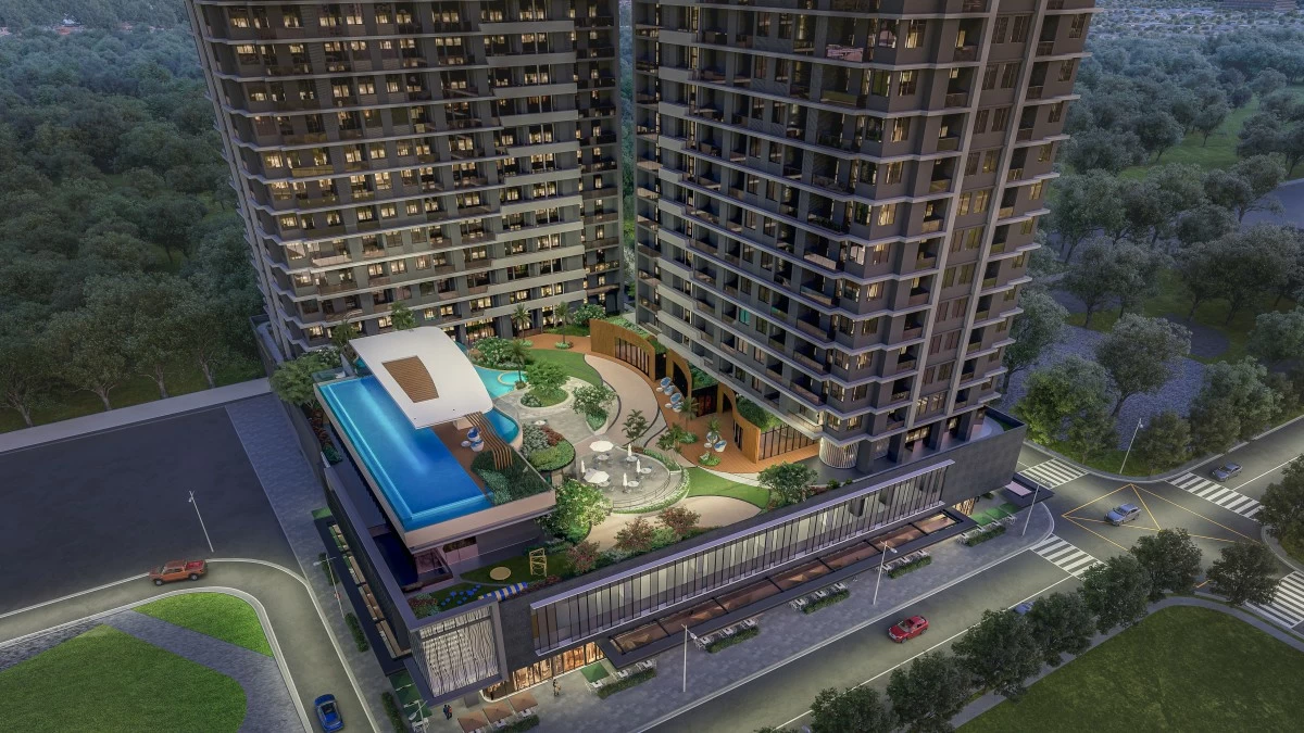 Le Pont Residences amenity floor (Artist's perspective)