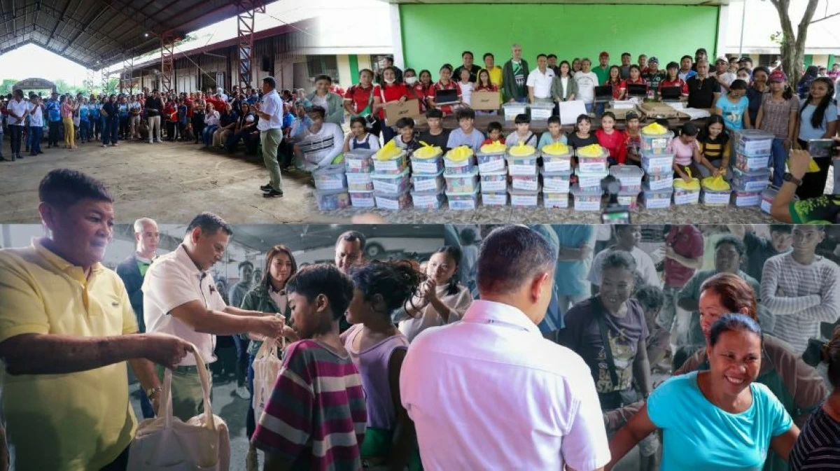 DepEd Secretary Sonny Angara visits Typhoon Tino-hit schools in Negros Occidental, ensuring quick restoration of classrooms and learning continuity for affected students. (Photo from DepEd)