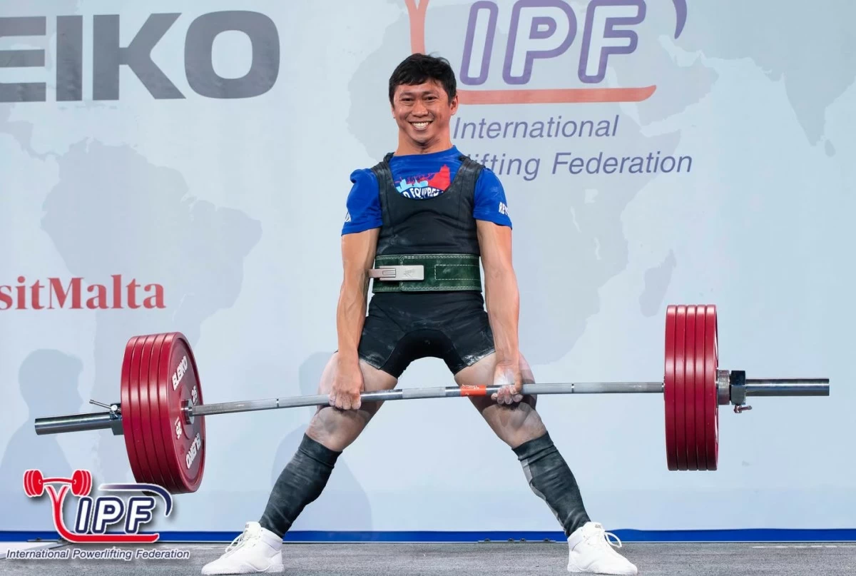 Powerlifter Regie Ramirez posts new world record in Romania tilt