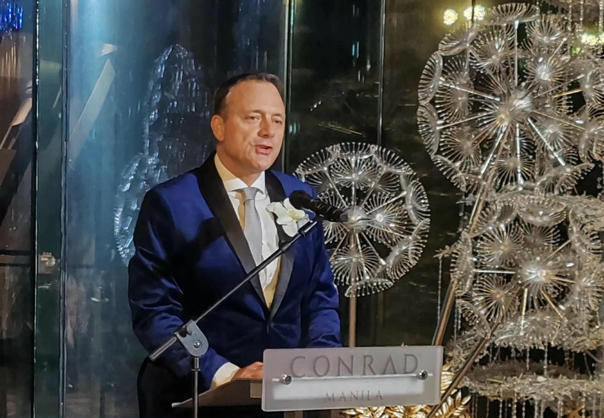 Conrad Manila General Manager Rupert Hallam