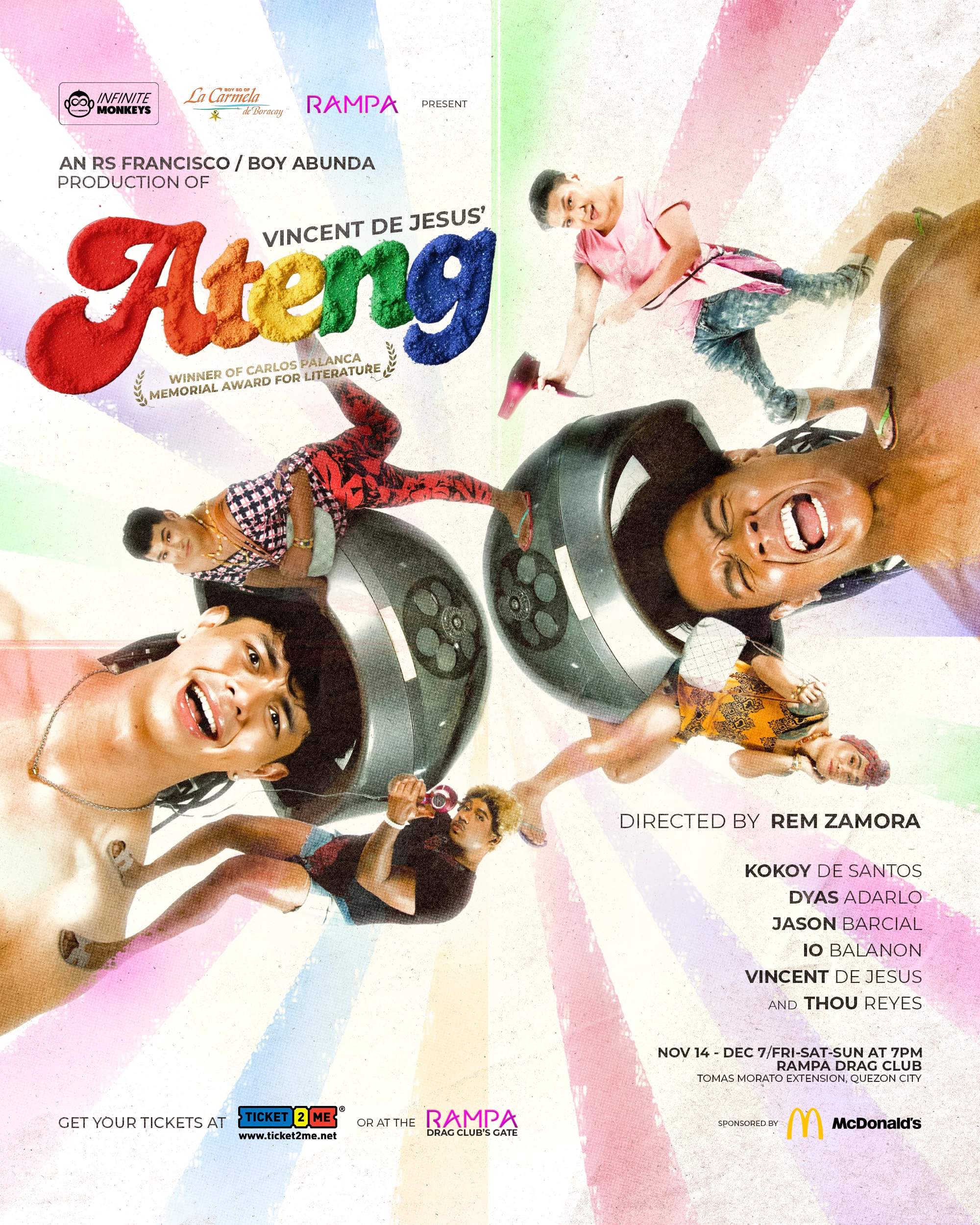 The official poster of ATENG
