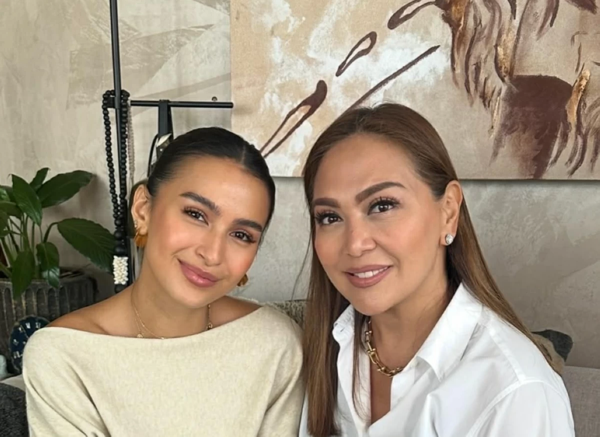 Issa Pressman (left) and Karen Davila