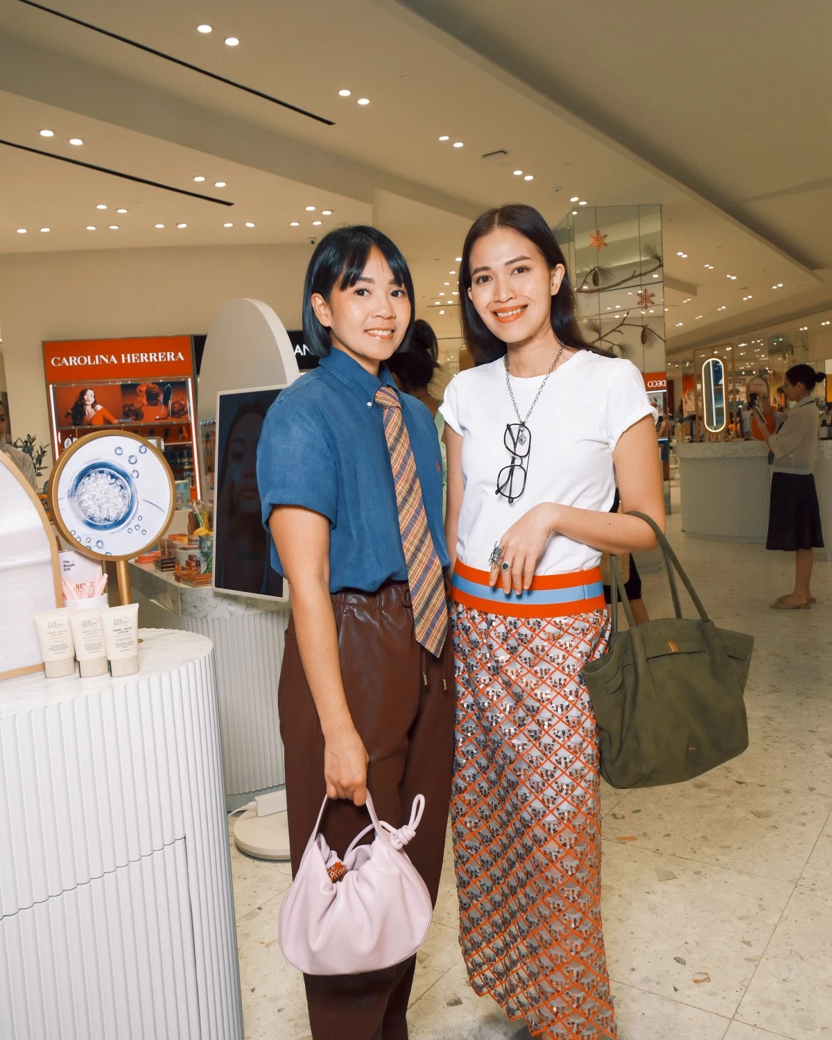 Nikki Santiago-Rivera and Romina Nañagas of Habitude.ph