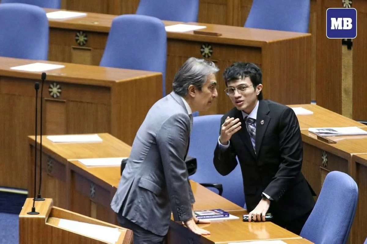 Kiko with Congressman Tobby Tiangco