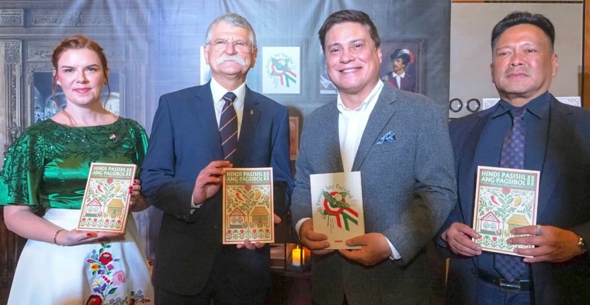 The second edition of “Hindi Pasisiil ang Pagsibol,” was also launched during the reception with  Ambassador Titanilla Tóth, Speaker László Kövér, Senator Juan Miguel Zubiri, and Senator Joseph Victor G. Ejercito