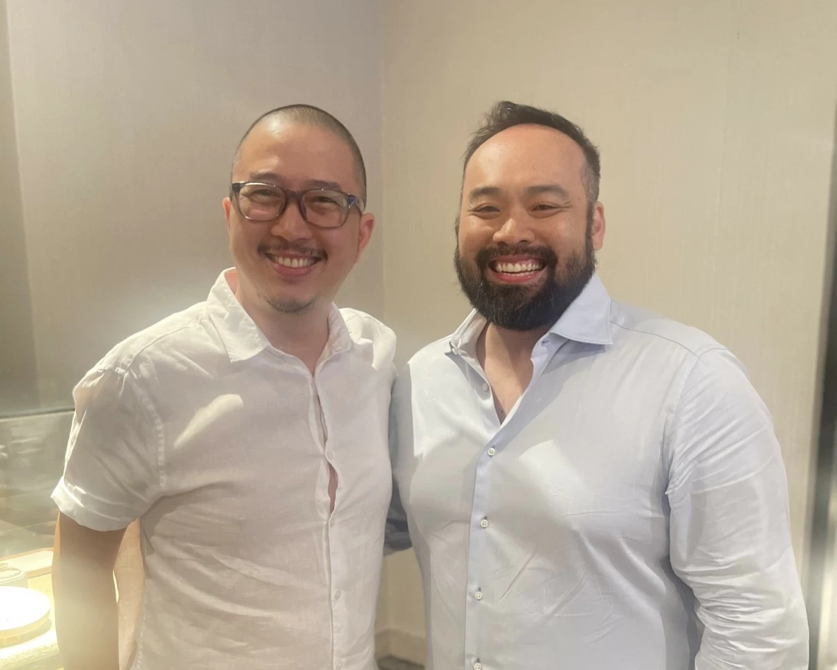 Jeramie Go and Clark Yap