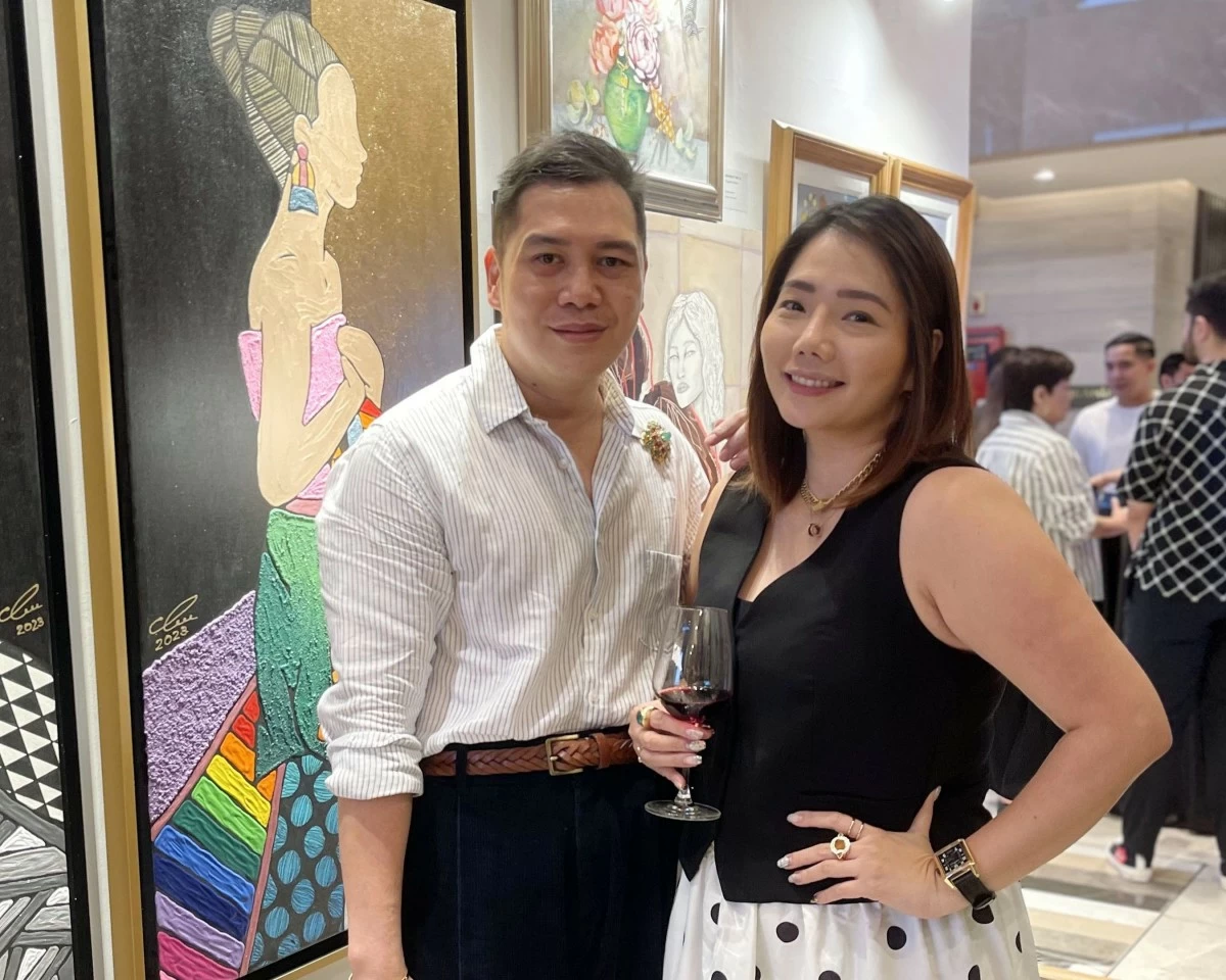 Hero Fernandez and Tanya Gaisano