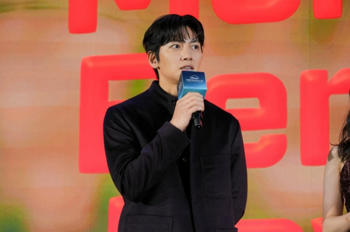 Korean actor Ji Chang-wook at the Disney  Originals Preview held on Nov. 13 at the Hong Kong Disneyland Resort. (The Walt Disney Company) 