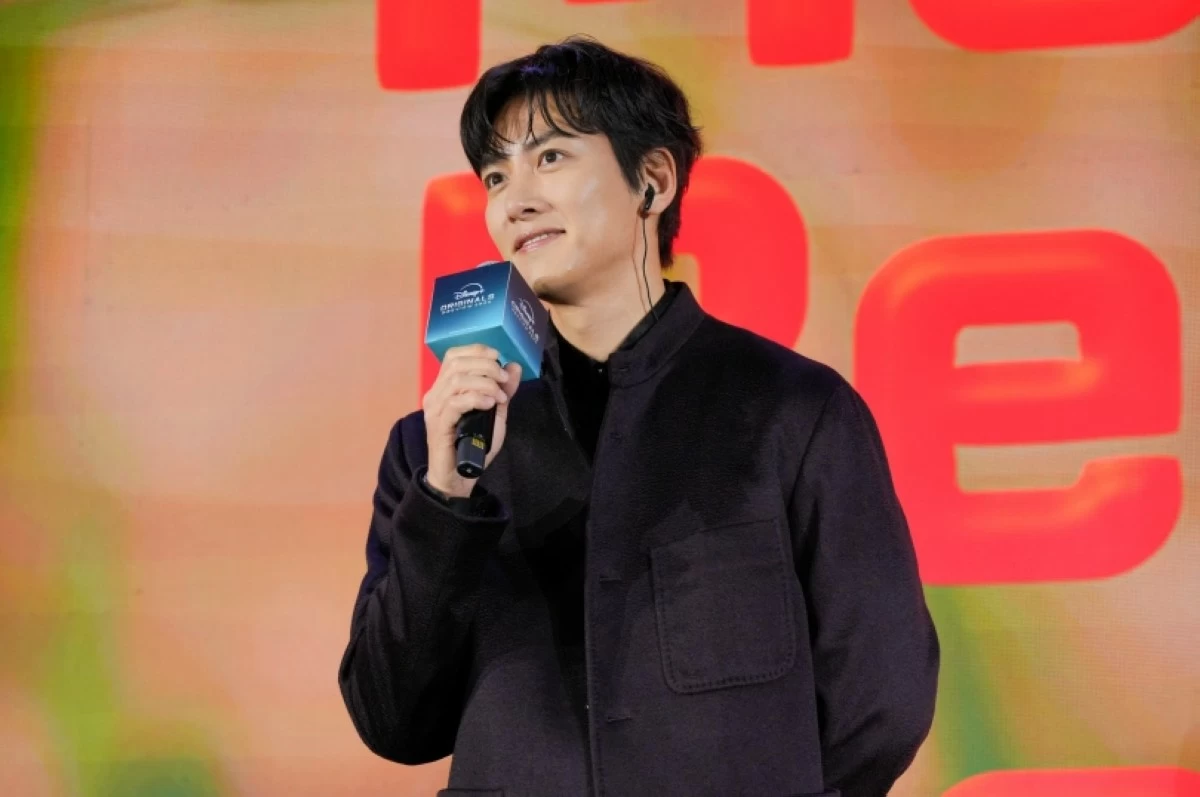 Korean actor Ji Chang-wook at the Disney  Originals Preview held on Nov. 13 at the Hong Kong Disneyland Resort. (The Walt Disney Company) 