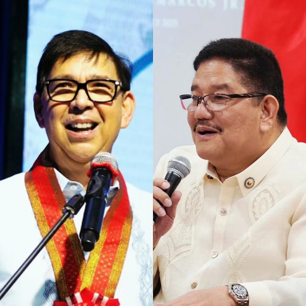 Executive Secretary Ralph Recto (left), 4Ps Party-list Rep. Marcelino “Nonoy” Libanan (Facebook)