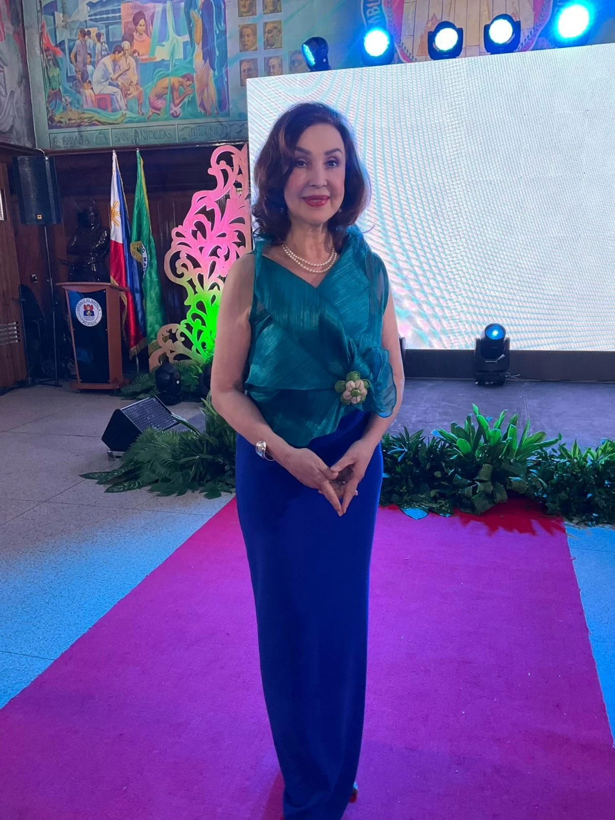 Cory Quirino, President and National Director of Mutya ng Pilipinas (Robert Requintina)
