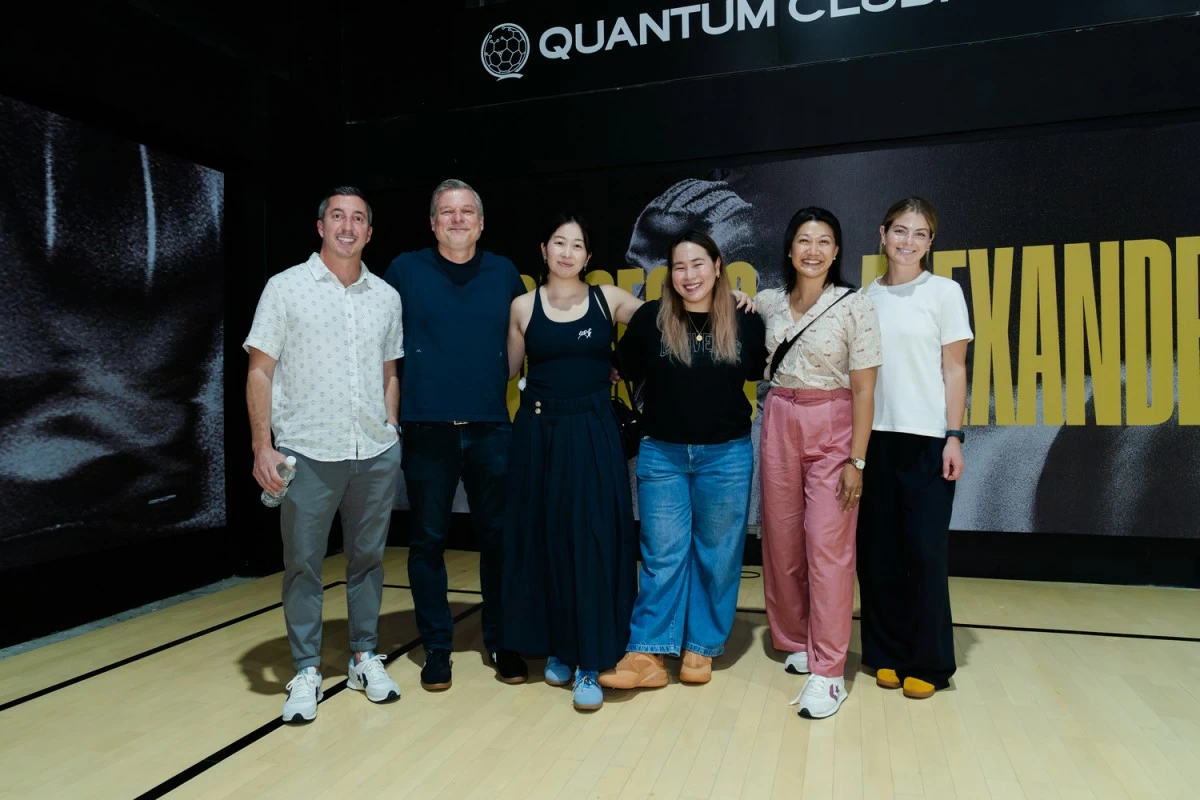 Chris Pallardy, Converse GP senior director of Merchandising; Elijah Covert, Converse GP senior director of GM SEAIA and Direct GP; Christy Ho, Converse SEAIA regional marketing manager; Natasha Faustino, MAP Active PH - brand marketing manager for Converse PH; Gill Tham, Converse SEAIA regional merchandising manager; and Maeve Clancy, Converse GP senior merchandiser, DTC Stores
