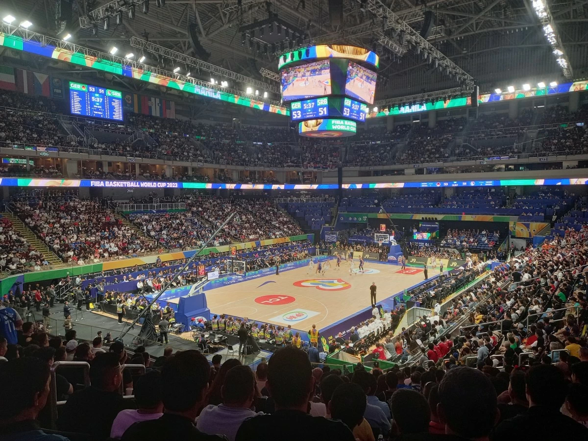 FIBA Basketball World Cup 2023 at the SM Mall of Asia Arena.
